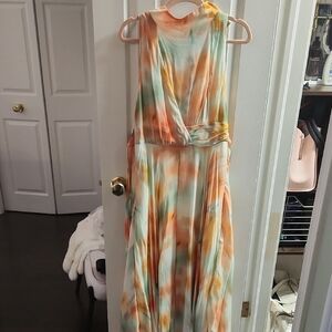 Banana Republic chiffon maxi Dress